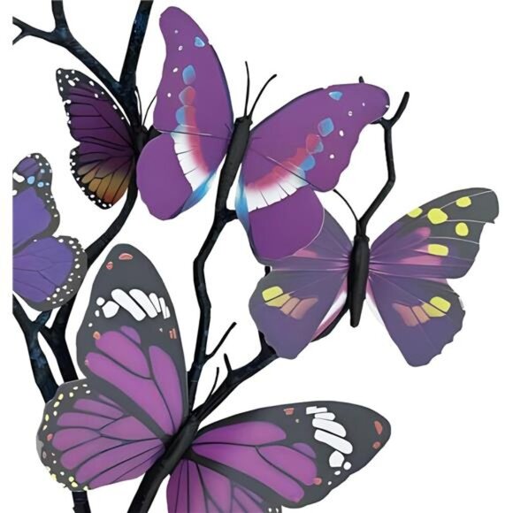 Butterfly Crown Headband | Monarch Fascinator Hat | Tea Party - Picture 4 of 5